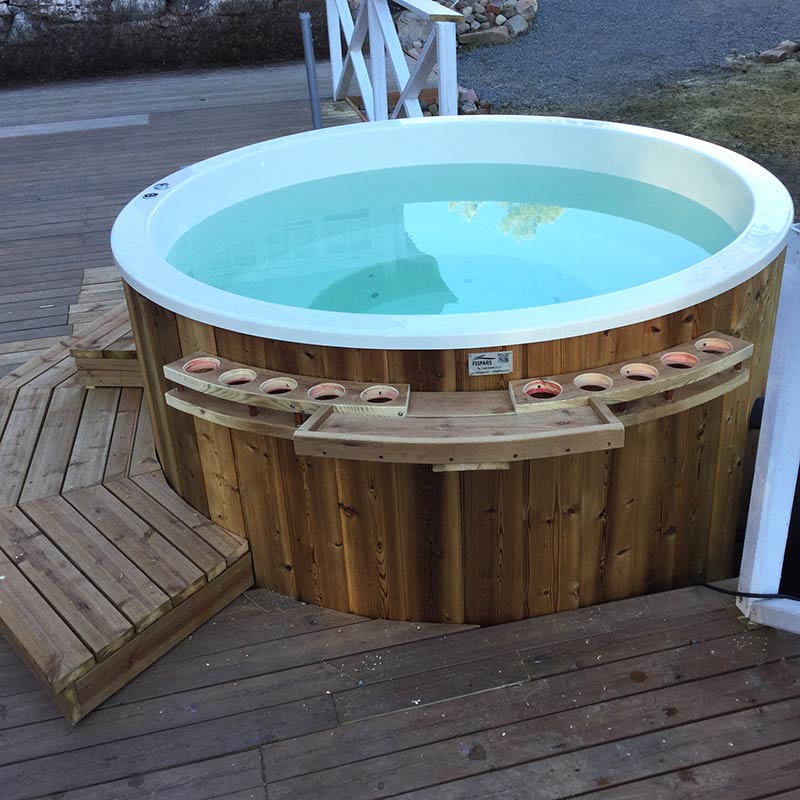 Jacuzzi din fibra de sticla - Jacuzzi din fibra de sticla pentru apa dulce si sarata